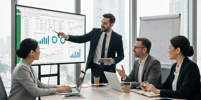 مدیر داده محور و اکسلی